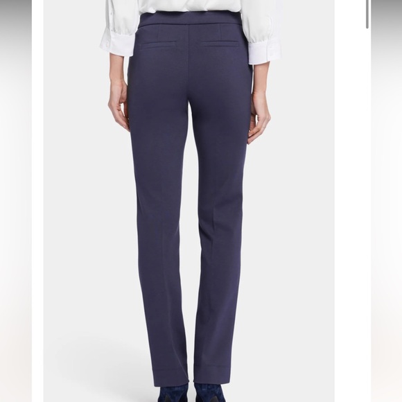 NYDJ Slim Trouser Pants - size 12 Navy Blue - Picture 3 of 7